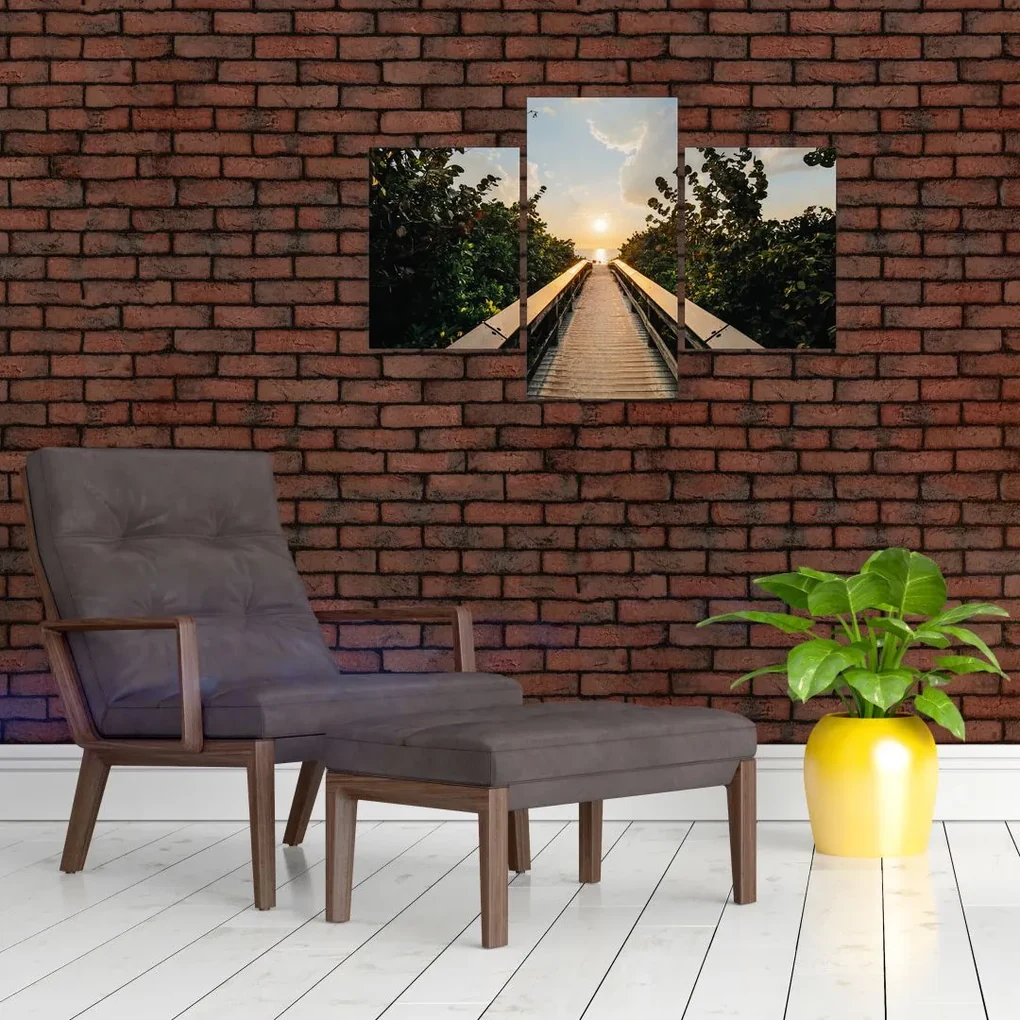 Obraz - cesta k slnku (90x60 cm)
