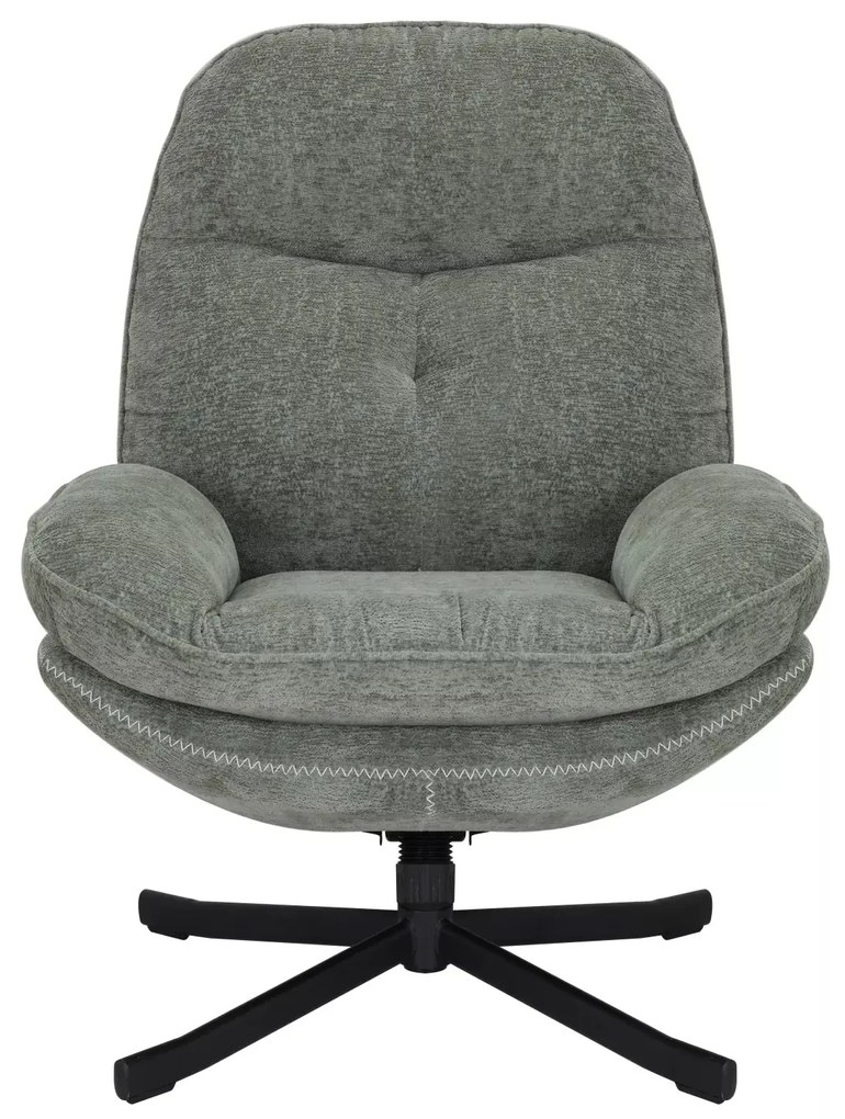 Otočné křeslo HARPER olivové