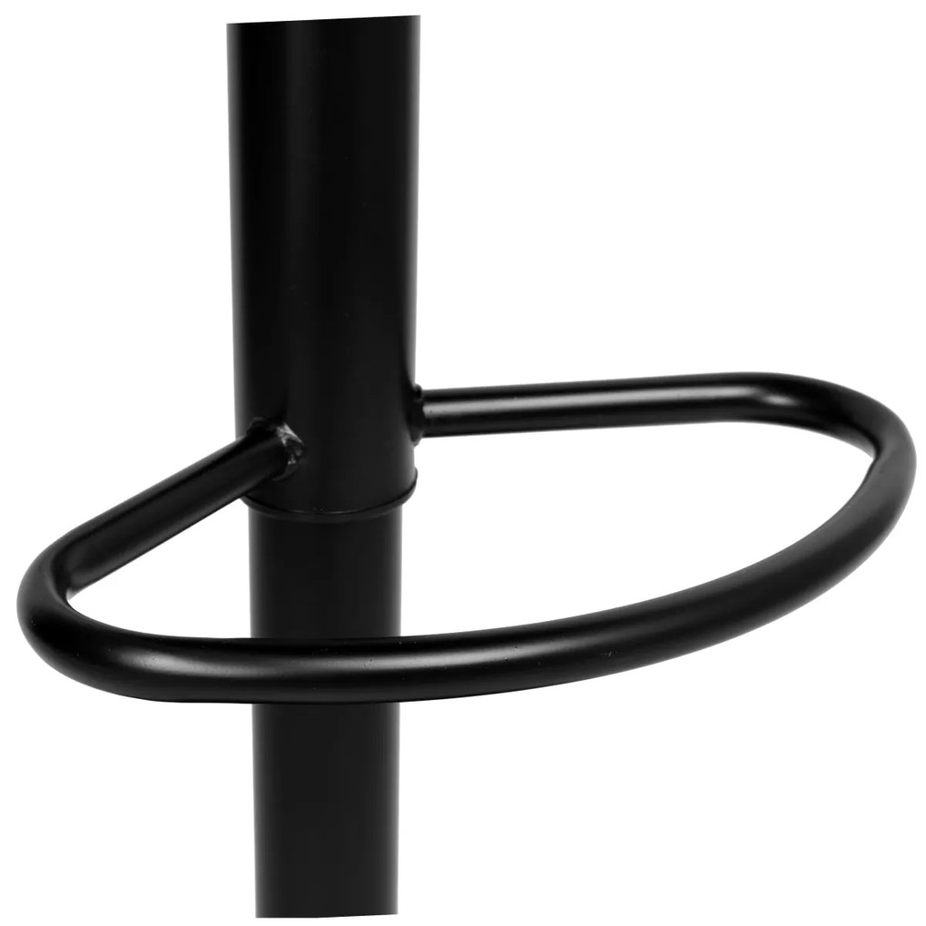 Barová stolička GORDON eko-koža čierna