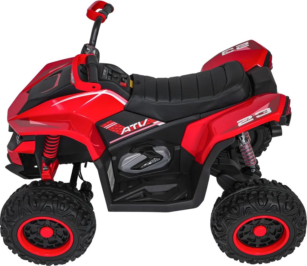 Ramiz Rýchle koleso Quad Vehicle Červená