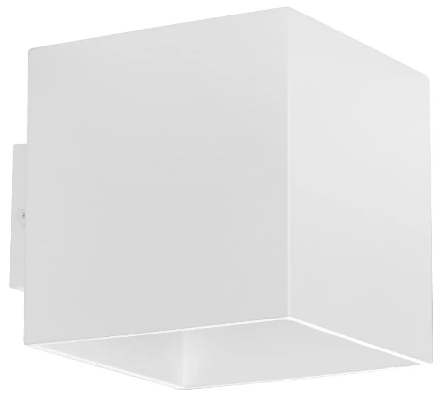Nástenné svietidlo Cube, 1x kovové tienidlo (výber z 3 farieb)