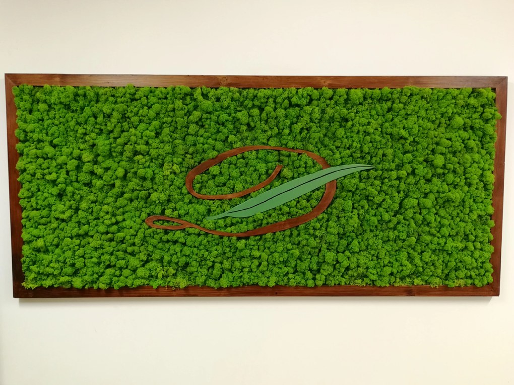 Machový obraz s logom 90cm x 180cm