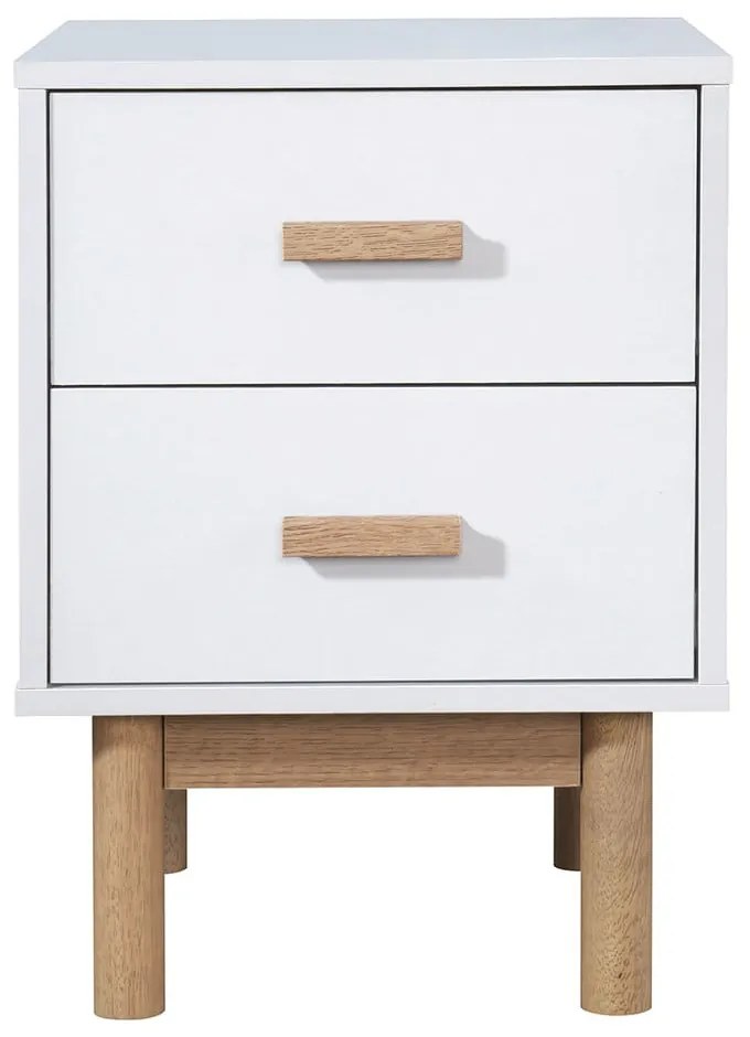 Biely nočný stolík Melanie – Støraa