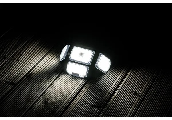 Immax 08481L - LED Solárne nástenné svietidlo so senzorom LED/5W/5,5V IP65