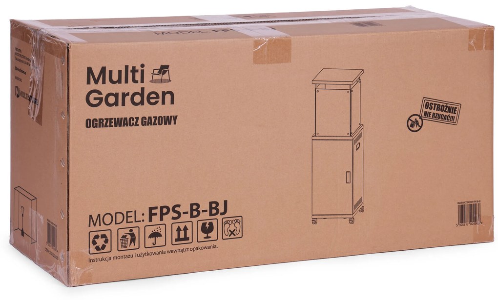 MULTI GARDEN Vonkajší plynový ohrievač 13 kW MultiGarden