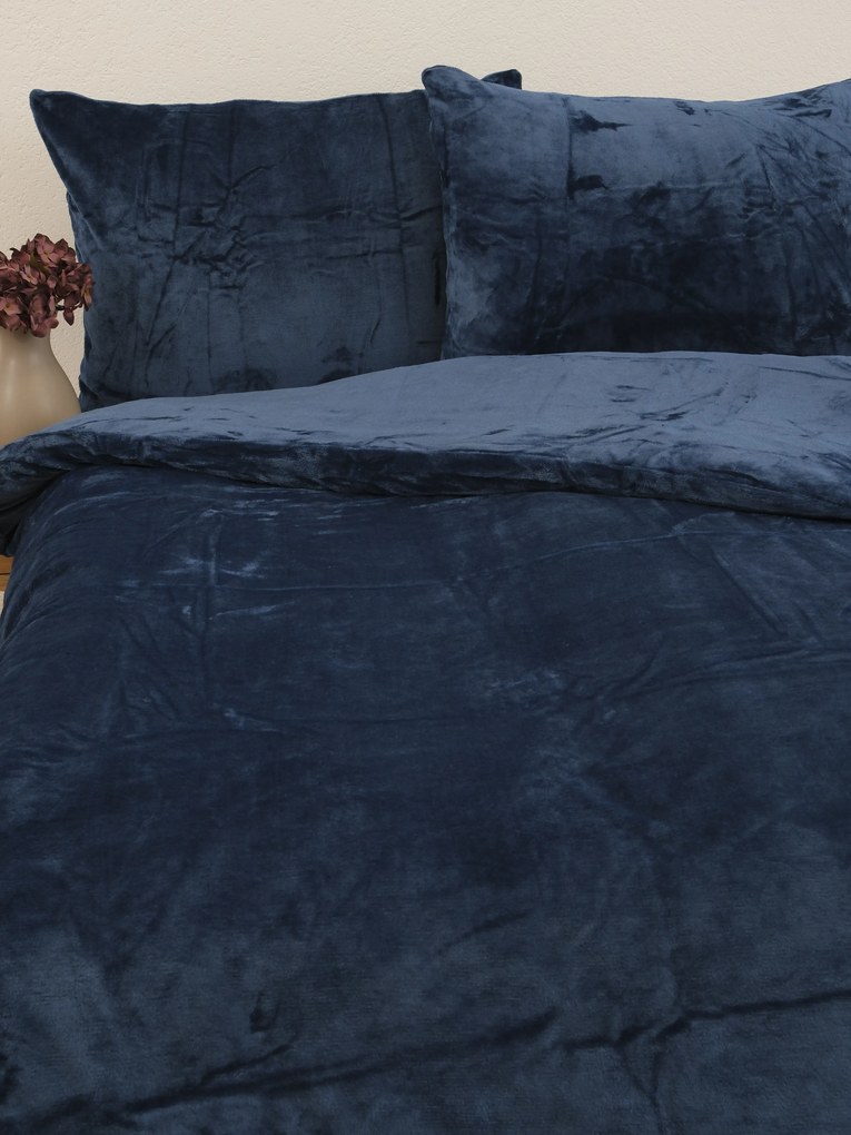 Obliečky mikroplyš Exclusive – Laura námornícka modrá