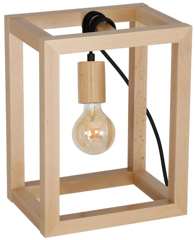 Stolná lampa LEGNO 1xE27/60W/230V