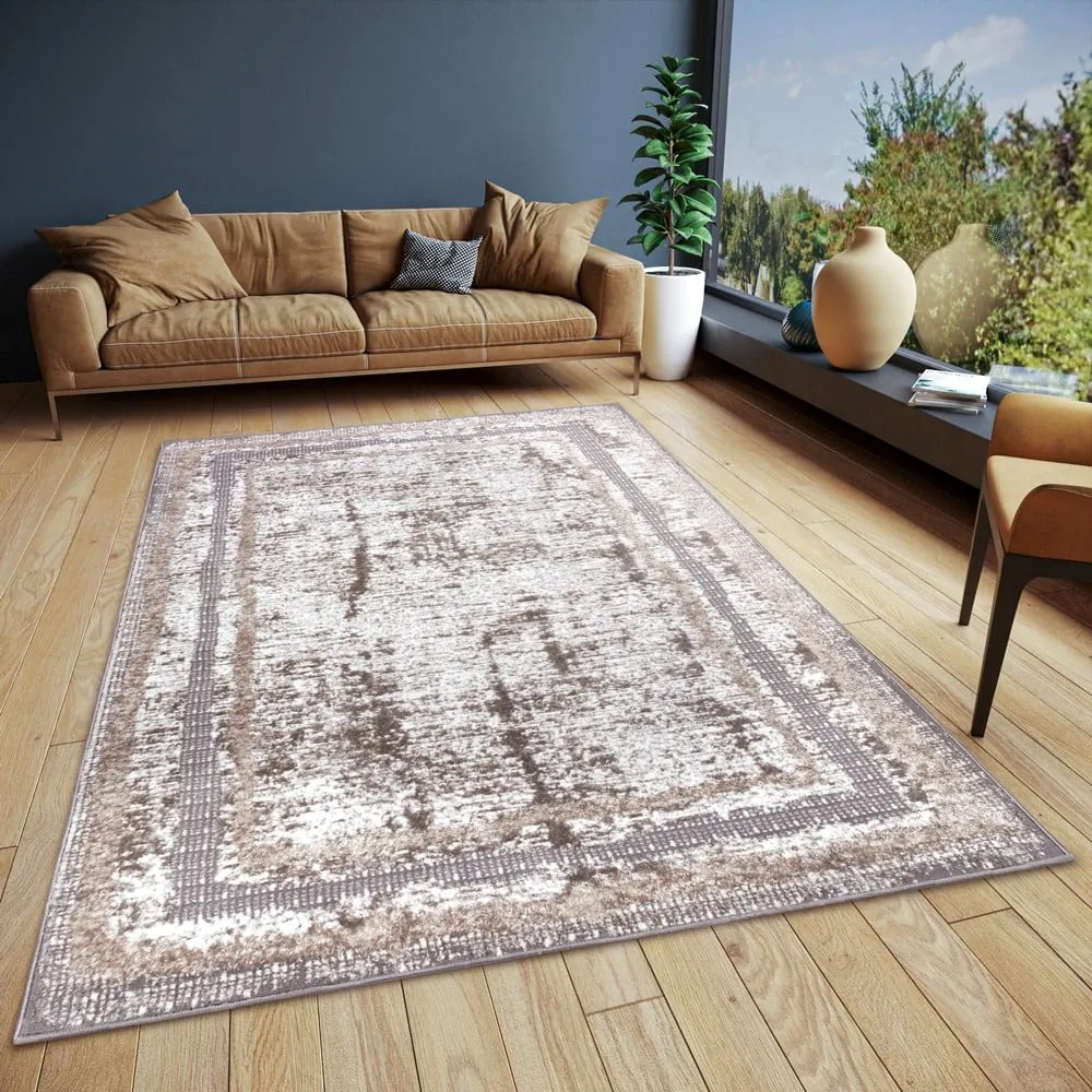 Koberec v béžovo-striebornej farbe 200x280 cm Shine Classic – Hanse Home