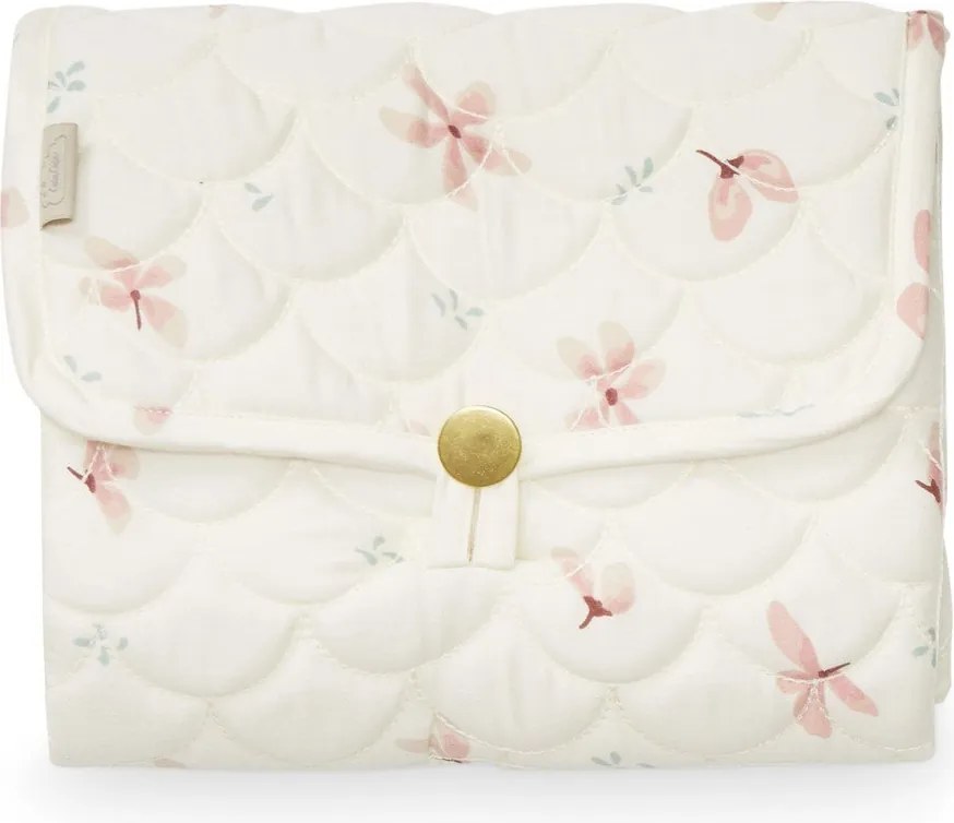 Prebaľovacia podložka 70x44 cm Windflower Creme – Cam Cam Copenhagen