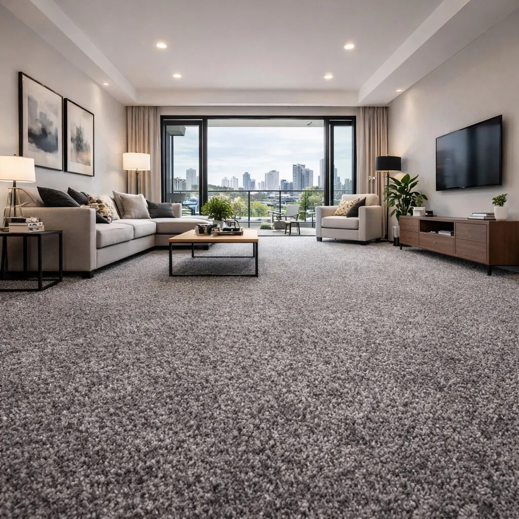 Koberec metráž Bloom 830, na mieru, šíře 4m,5m, hnedá, ab (mriežka), chodba / predsieň, Lano