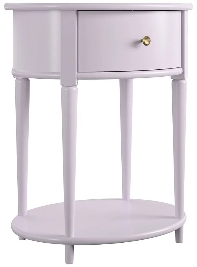 Nočný stolík v levanduľovej farbe Aurora – Støraa