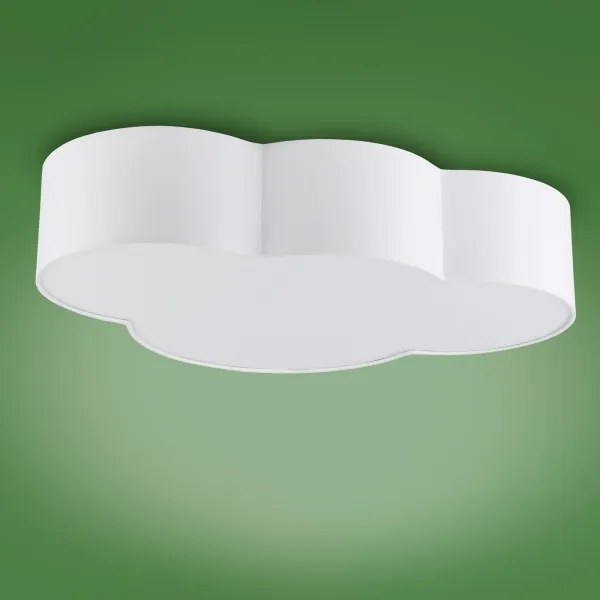 Detské stropné svietidlo CLOUD 4xE27/15W/230V biela