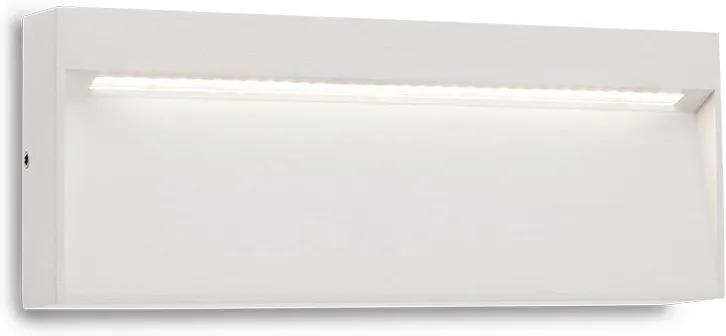 Vonkajšie svietidlo vstavané do fasády REDO EVEN biela IP54 9152