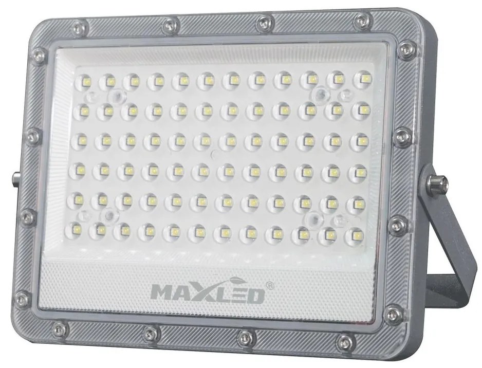 MAXLED LED Vonkajší reflektor LED/50W/230V 5000K IP65 šedá MX0290