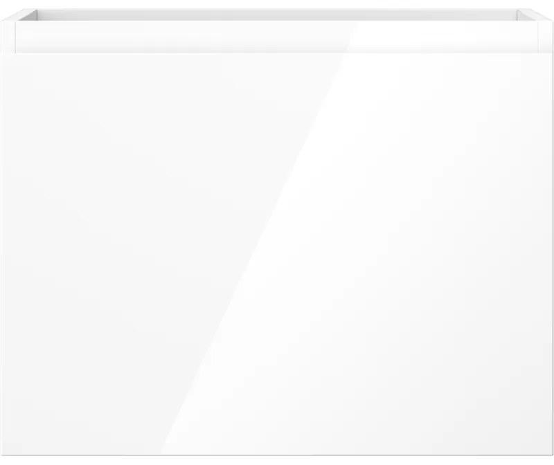 Mexen Orio, kúpeľňová skrinka 60 cm, 1 zásuvka, biela lesklá, 91A10-06047-1-BF00