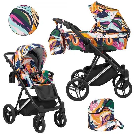 Kočík Kunert Lazzio Premium silver frame 2v1 - 01