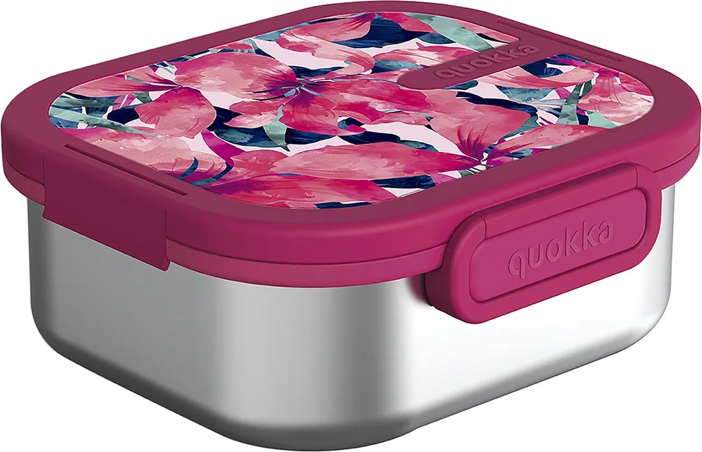 Nerezový box na jedlo Kai Pink Blossom