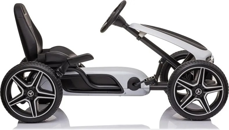 LEAN CARS Gokart Mercedes XMX610 biely