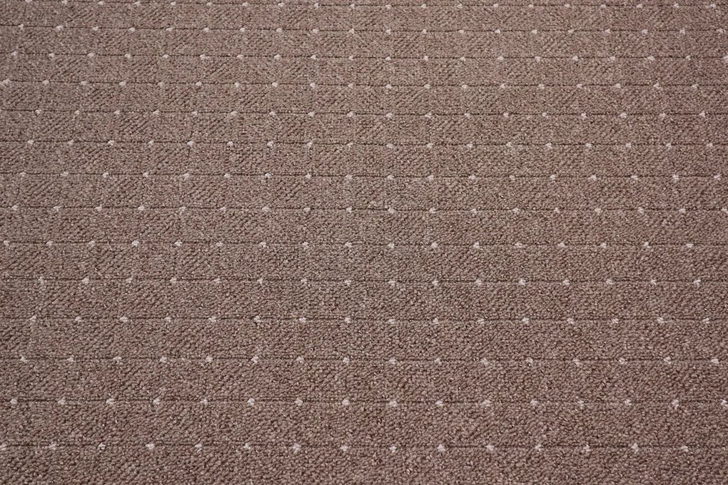 Condor Carpets, AKCIA: 120x160 cm Koberec metráž Udinese hnedý - neúčtujeme odrezky z role - obšitý zo všetkých strán, šíře, hnedá, filc, chodba / predsieň