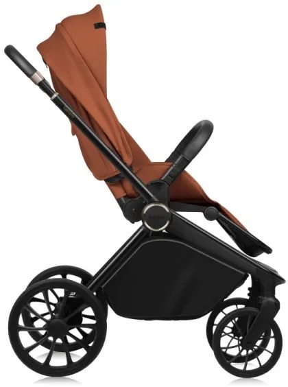 Lionelo - Športový kočík MIKA PLUS rezavohnedý