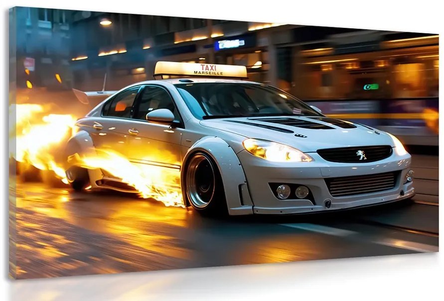 Obraz Taxi Peugeot