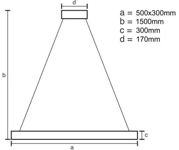 LED Stmievateľný luster na lanku LED/70W/230V 3000-6500K zlatá + diaľkové ovládanie