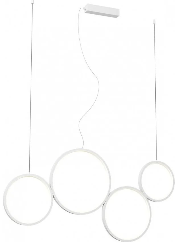 Redo 01-3382 - LED Stmievateľný luster na lanku ATHENA LED/40W/230V CRI98 biela