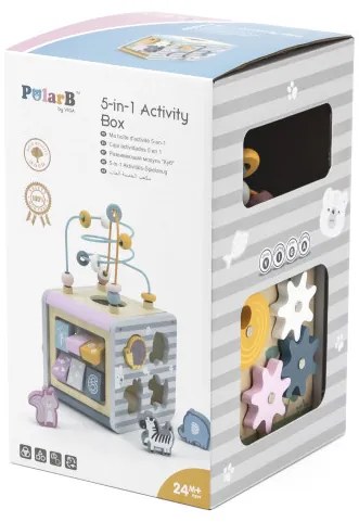 Edukačná kocka Viga 44030 PolarB s priestorovým bludiskom