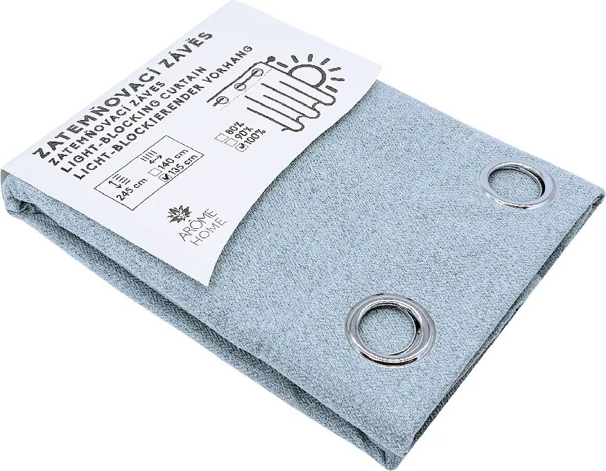 ARÔME HOME Zatemňovací záves, modro sivý