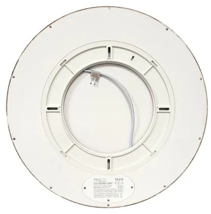 LED stropné svietidlo LED/32W/230V 3000/4000/6500K, priemer 40 cm, hnedé