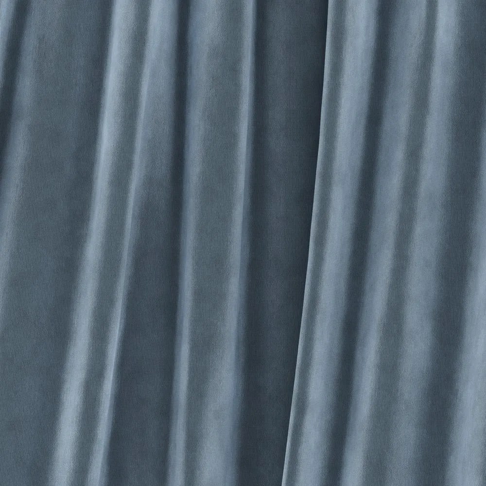 Modrá boxspring posteľ s úložným priestorom/bez čela 140x200 cm Juniper – Maison de Rêve