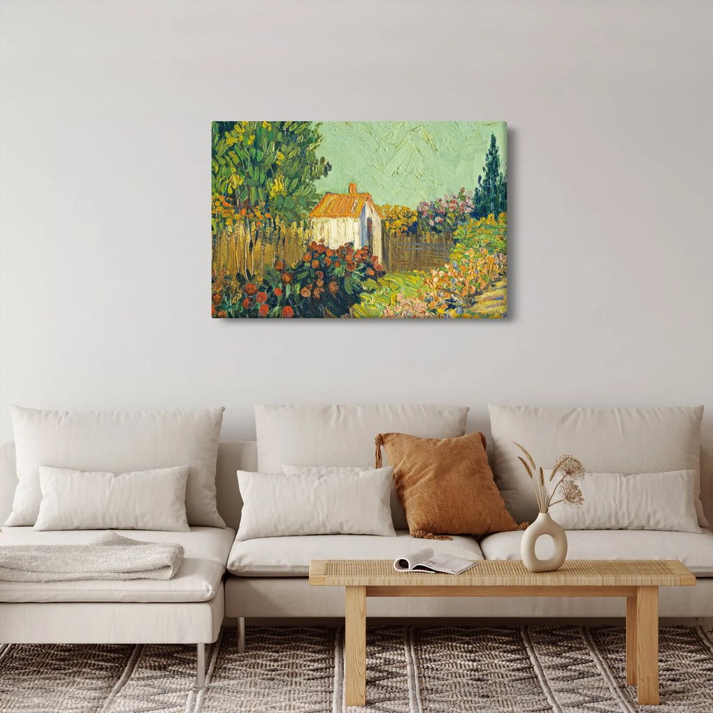 Obraz - Imitator of Vincent van Gogh, Landscape, reprodukcia (90x60 cm)