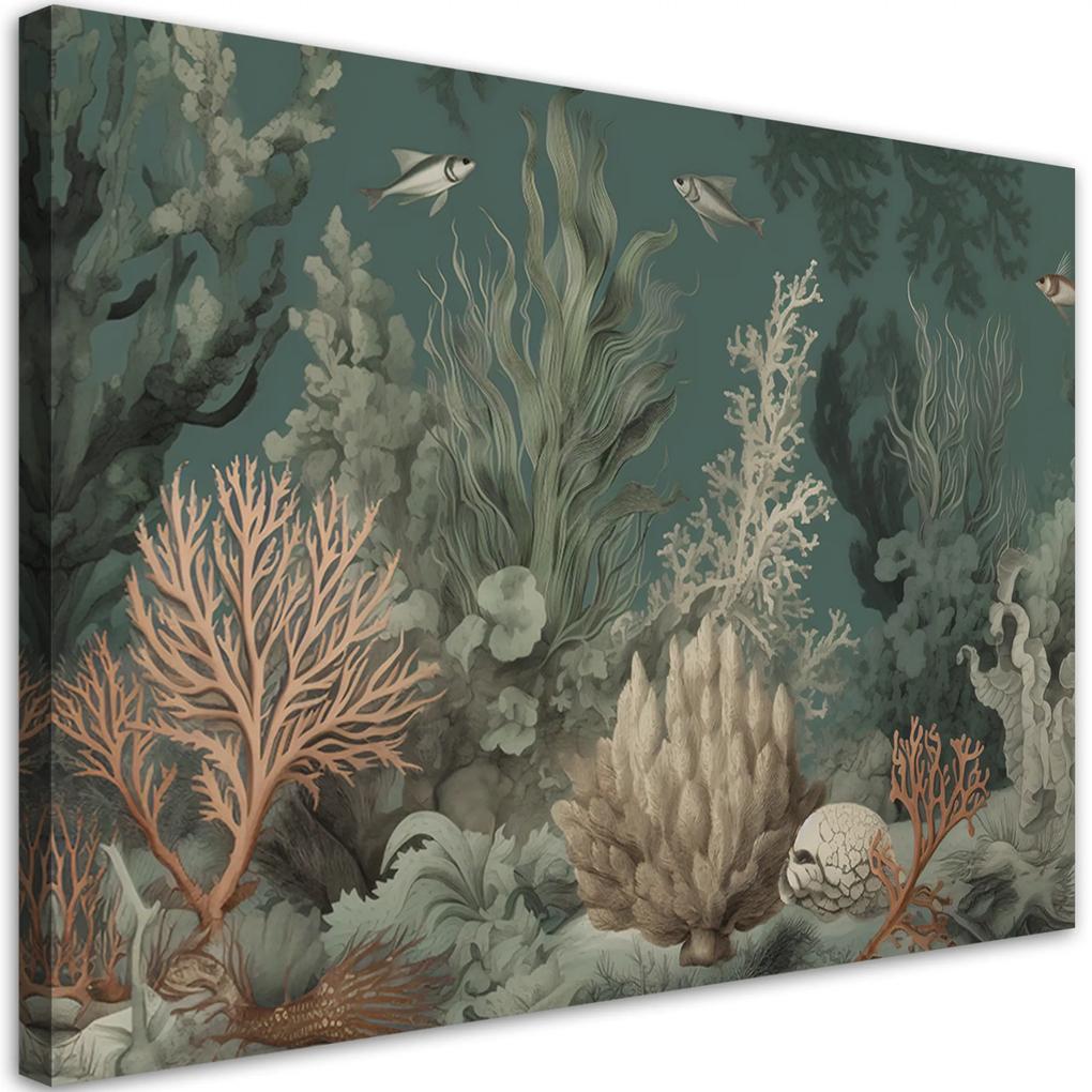 Gario Obraz na plátne Koraly a ryby Rozmery: 60 x 40 cm