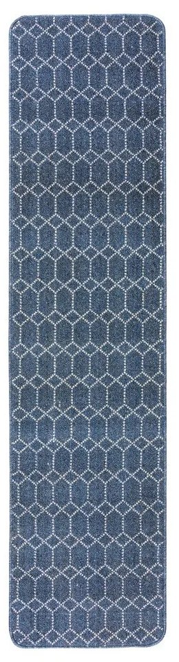 Tmavomodrý umývateľný behúň 57x230 cm Argyll – Flair Rugs