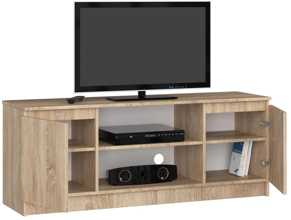 TV stolík Dariel (dub sonoma). Akcia -10%. Vlastná spoľahlivá doprava až k Vám domov. 1068867