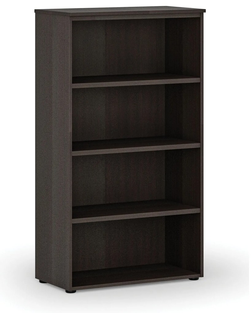 Kancelársky regál PRIMO 2023, 1335 x 800 x 640 mm, wenge