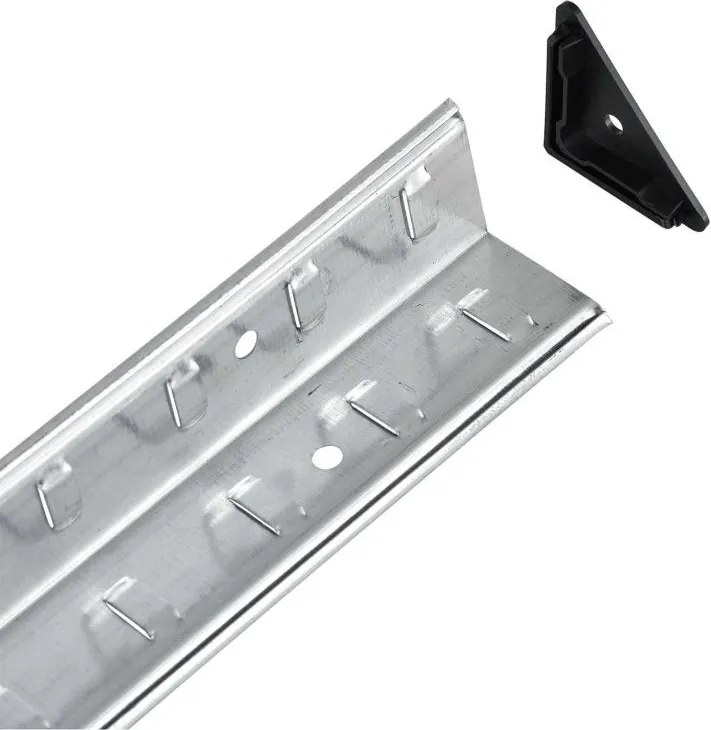 Kovový regál Easy 2 ks 160x80x40 cm, 4 police, nosnosť 640kg