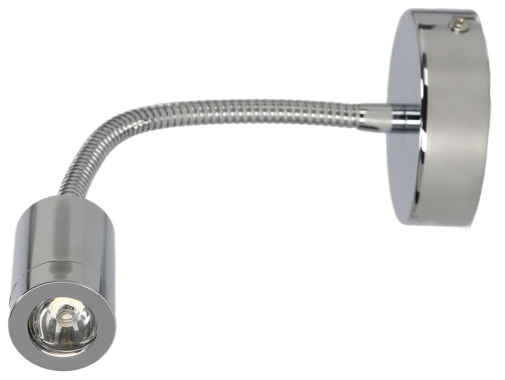 Candellux RAX Nástenné svietidlo 3W LED Chrome 21-37435