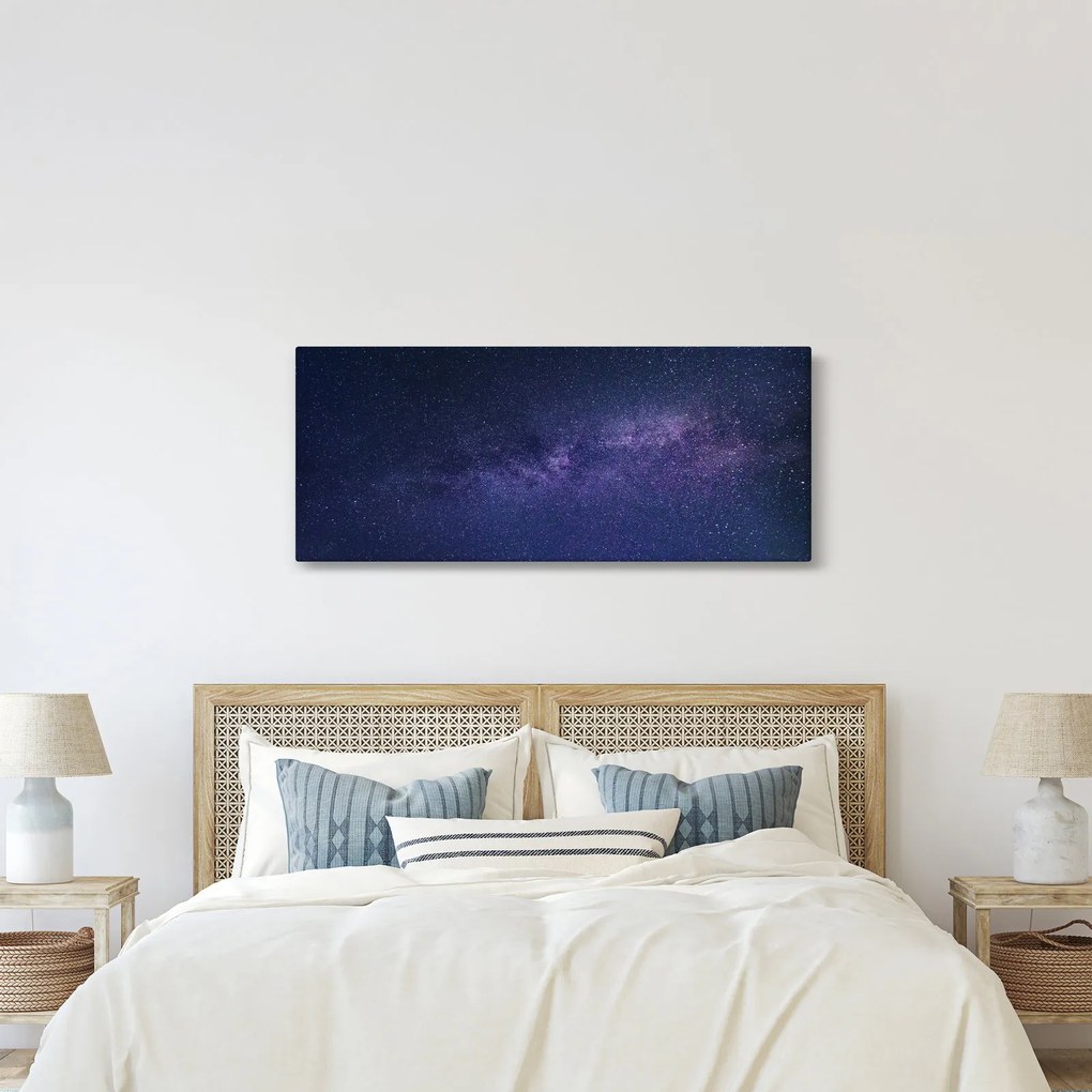 Obraz galaxie (120x50 cm)