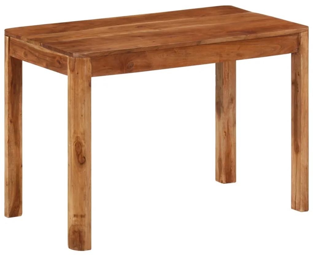 Jedálenský stôl akáciové drevo so sheeshamom 110x60x76 cm