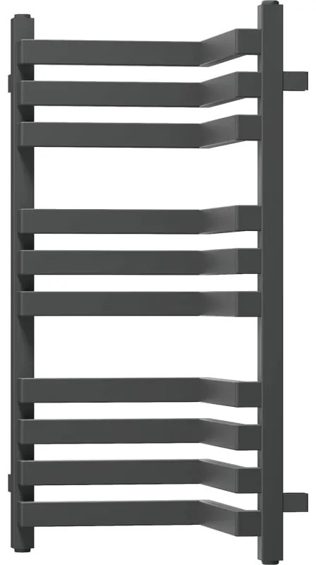 Mexen Loop, kúpeľňový radiátor 750 x 375 mm, 413 W, antracitová, W129-0750-350-00-66