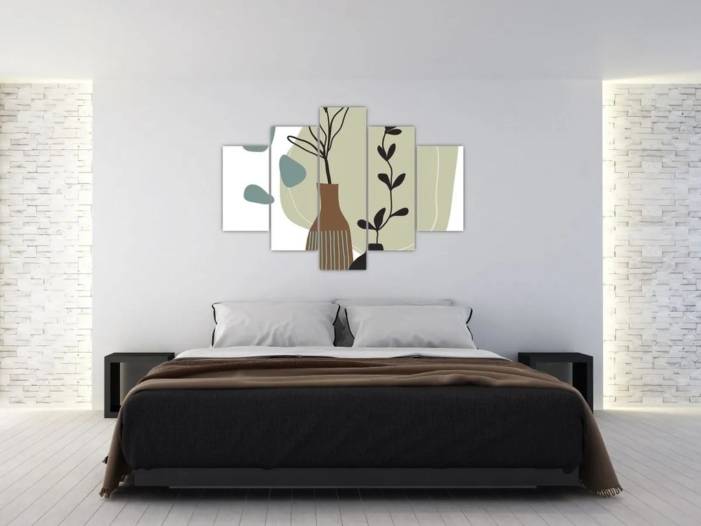 Obraz - Kvety vo váze N⁰2 (150x105 cm)
