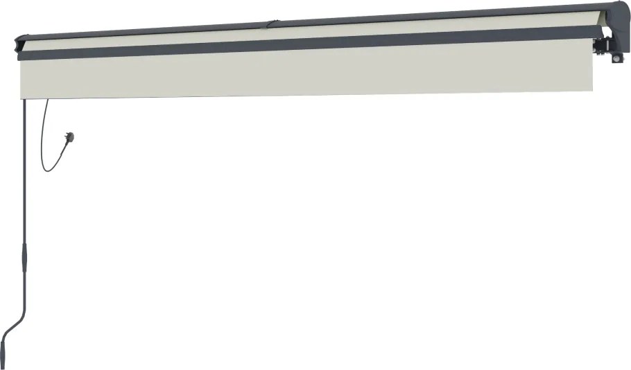 Elektrická markíza BestBerg BBSU-E350BG / 350 × 300 cm / béžová