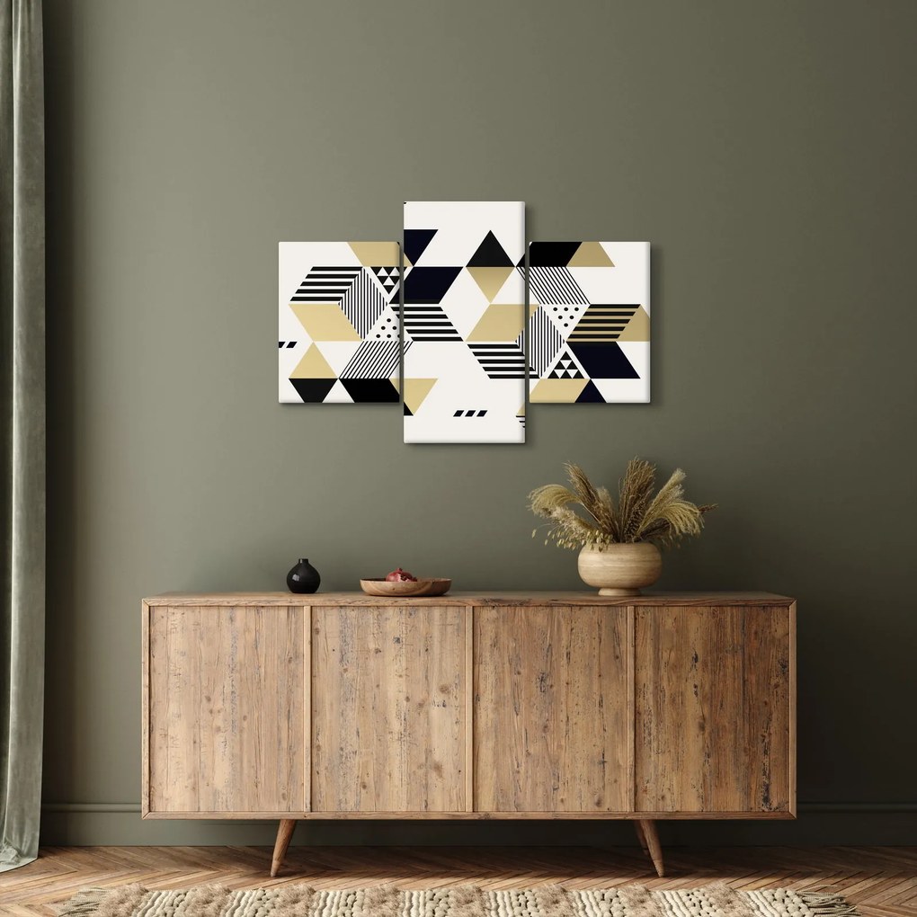 Obraz - Geometrické tvary N⁰1 (90x60 cm)