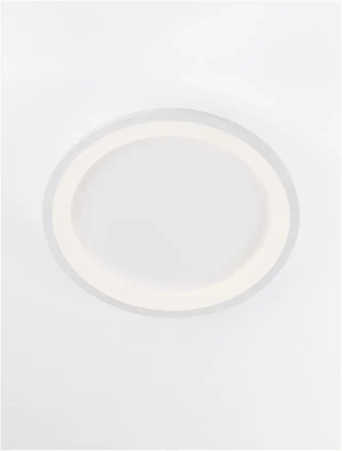 LED stropné svietidlo Oggy 37 biele