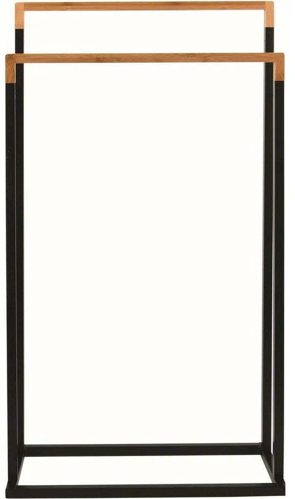 Spirella Stojan na 2 uteráky Chic 45 x 22 x 85 cm, čierna