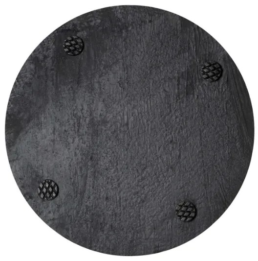 Podstavec na slnečník, okrúhly, 15 kg, čierny