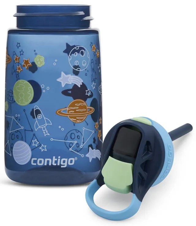Contigo Detská fľaša Easy Clean 420 ml Blueberry Cosmos