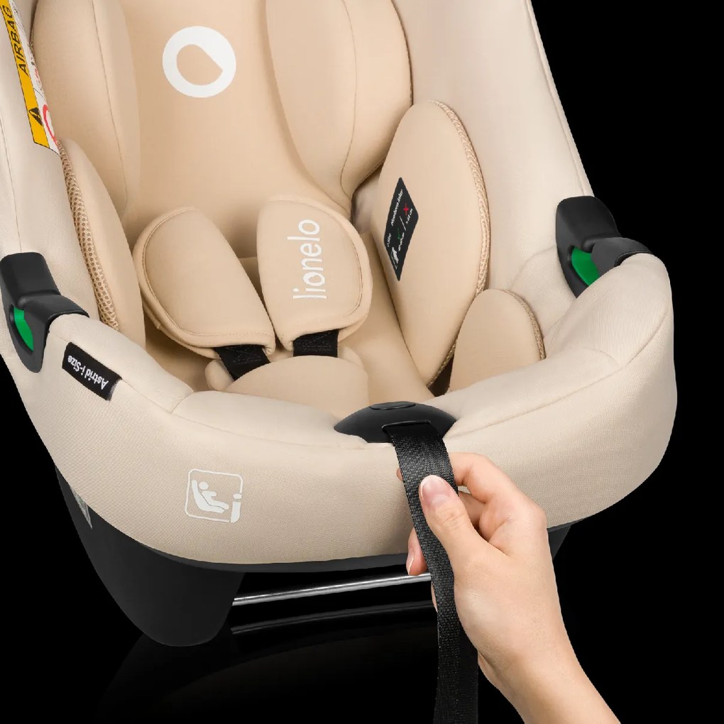 Autosedačka Lionelo ASTRID i-size 40-87 cm Farba: Beige Cream