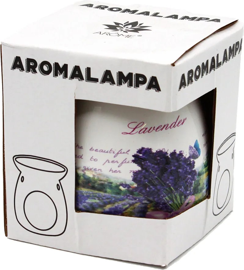 Home Elements keramická aromalampa Levandule